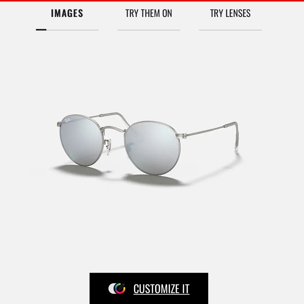Ray Ban / Round Flash Lenses